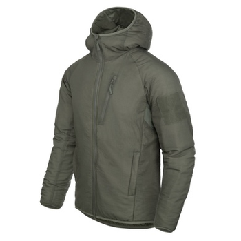 Куртка Helikon-Tex Wolfhound Hoodie® Climashield® Apex Alpha Green M