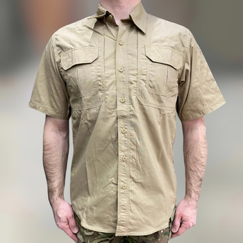 Армейская тенниска, Хаки, рубашка с коротким рукавом, размер XXL, Yakeda, тактическая рубашка летняя