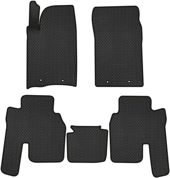 EVA коврики EVAtech в салон авто SsangYong Actyon 2006-2012 null SUV EU 5 шт Black (SY42545C5CP4RBB)