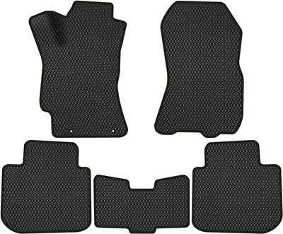 EVA коврики EVAtech в салон авто Subaru Outback (BM) 2009-2014 4 поколения Combi USA 5 шт Black (SU12565CD5LA2RBB)