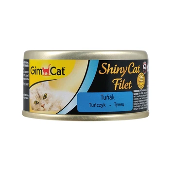 Вологий корм для котів GimCat Shiny Cat Filet з тунцем 70 г