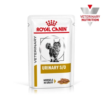 Влажный корм для кошек Royal Canin Veterinary Health Urinary S/O Cat (кусочки в соусе) 85 г