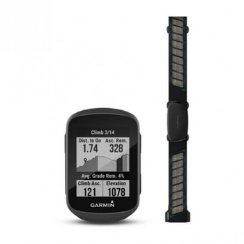 Навігатор для велосипеда Garmin Edge 130 Plus HRM Bundle (010-02385-11)