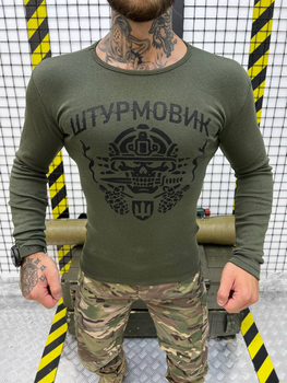 Тактичний лонгслів Tactical Long Sleeve Shirt Olive Elite S