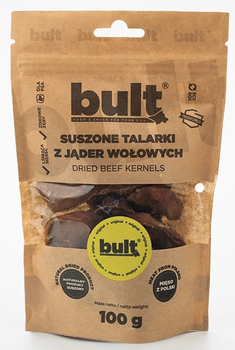 Przysmaki dla psów Bult Suszone talarki z jąder wołowych 100 g (5905342250739)