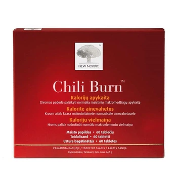 Комплекс для снижения веса New Nordic Chili Burn 60 Tabs