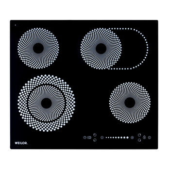 Склокерамічна поверхня WEILOR WHC 661 BLACK
