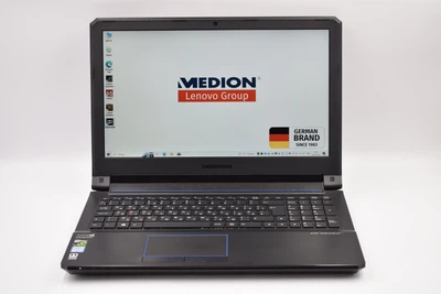 Ігровий ноутбук 15.6" Medion ERAZER X6601 Intel i7-6700HQ RAM 16 ГБ SSD 256 ГБ + HDD 1.5 ТБ GTX 960M Win10 б/в (Lenovo Group)