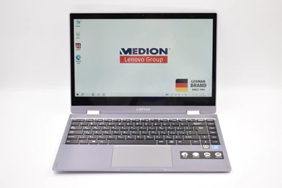 Ноутбук планшет 14" Medion Cepter NY420 Intel Pentium Silver N5000 RAM 4 ГБ SSD 512 ГБ IPS FullHD Win10 б/в Трансформер (Lenovo Group) (1647)