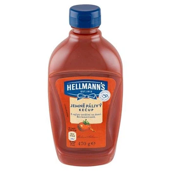 Кетчуп Hellmann's гострий Jemne Palivy 470 г