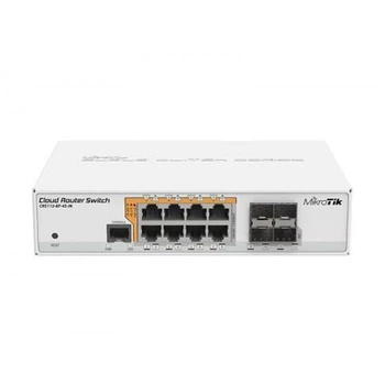 Комутатор MikroTik CRS112-8P-4S-IN (8xGE PoE, 4хSFP) Так 21758