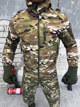 Куртка SoftShell тактическая мультикам размер L