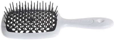 Перукарський гребінець Janeke Superbrush для розплутування волосся Біло-чорна (8006060630616 / 8006060590583)