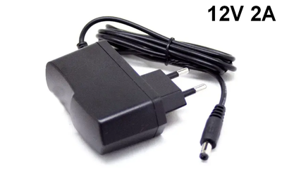 Блок живлення зарядний пристрій 12V 2A 5.5*2.5mm