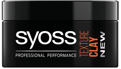 Glinka do włosów Syoss Texture Hairstyling Clay matująca 100 ml (9000101208580)
