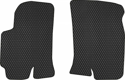 EVA коврики EVAtech в салон авто передние Chevrolet Evanda 2003-2006 Sedan EU 2 шт Black (CT51779AB2RBB)