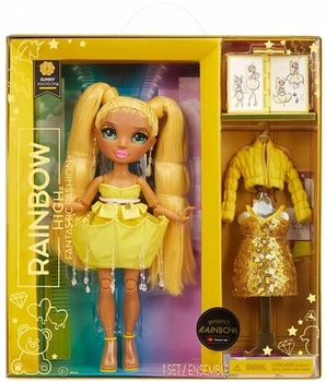 Lalka z akcesoriami Mga Rainbow High Fantastic Fashion Doll Yellow 28 cm (0035051587347)