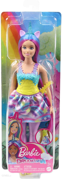 Лялька Mаttel Barbie Dreamtopia Лялька-єдиноріг синьо-фіолетова 30 см (0194735055968)