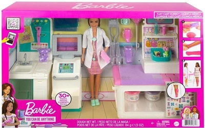 Лялька з аксесуарами Мattel Barbie Набір для гри в клініку 29 см (0887961918717)