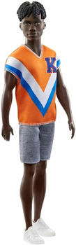 Lalka Mattel Barbie Fashionistas Doll Ken Orange Shirt 30 cm (0194735094400)