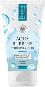 Зволожуючий гель для вмивання Lirene Aqua Bubbles 150 мл (5900717769519)