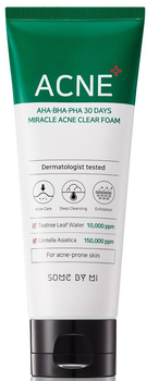 Очищуюча пінка для обличчя Some By Mi Acne 100 мл (8809647390091)