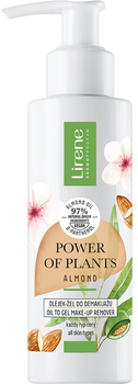 Мигдальна олія-гель для зняття макіяжу Lirene Power of Plants 145 мл (5900717077164)