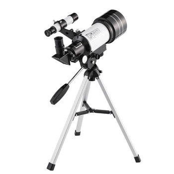 Короткофокусный телескоп AZM70300 с штативом 7923