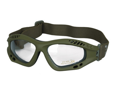 Тактические очки Mil-Tec COMMANDO Olive Clear 15615401