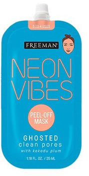 Маска для обличчя Freeman Neon Vibes Peel-Off Mask Ghosted відлущувальна 10 мл (72151478076)
