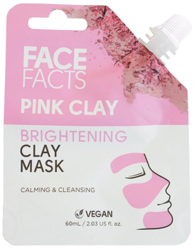 Маска для обличчя Face Facts Brightening Clay Mask глиняна 60 мл (5031413927535)
