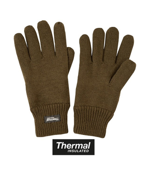 Рукавиці тактичні зимові рукавички Kombat UK Thermal Gloves Uni оливковий TR_kb-tg-olgr