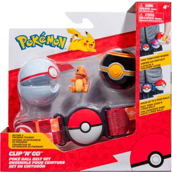Ігровий набір Pokemon W14 Пояс з покеболами Чармандер (PKW3163)