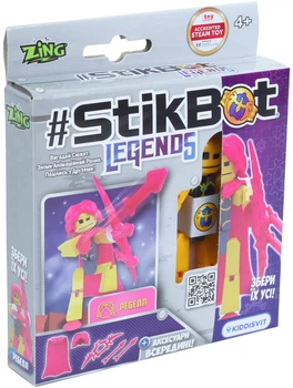 Игровой набор Stikbot Legends Ребелл для анимационного творчества (SB260RU_UAKD)