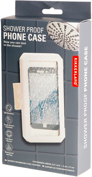 Водонепроникний чохол для телефону Kikkerland Shower Proof Phone Case (0612615117839)