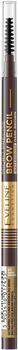 Kredka do brwi Eveline Cosmetics Micro Precise Brow Pencil ultraprecyzyjna 03 Dark Brown (5903416017455)