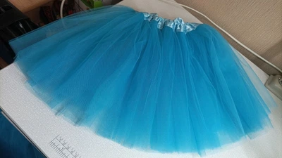 Спідниця пачка з фатину Handmade 3-8 років 98-128 см Блакитна