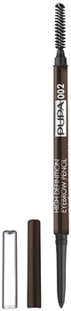 Kredka do brwi Pupa Milano High Definition Eyebrow Pencil 002 Brown 0.09 g (8011607271184)
