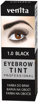 Farba do brwi Venita Professional Eyebrow Tint w proszku 1.0 Black (5902101302043)