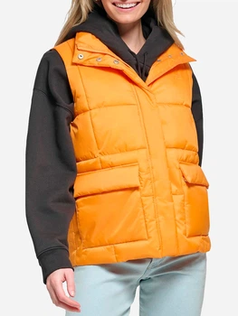 Теплый жилет короткий женский Levi's 398815098 S Оранжевый (1159796901)