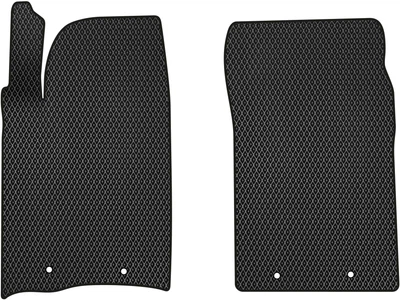 EVA коврики EVAtech в салон авто передние SsangYong Actyon 2006-2012 null SUV EU 2 шт Black (SY42545A2CP4RBB)