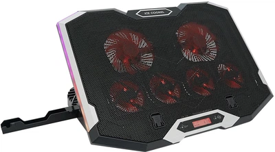 Подставка для ноутбука Ice Coorel K9 Q10 Black/White (YT31503)