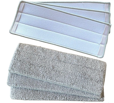 Сменные насадки для швабры лентяйки Easy Mop из микрофибры 33.5*12.5 см 3 штуки