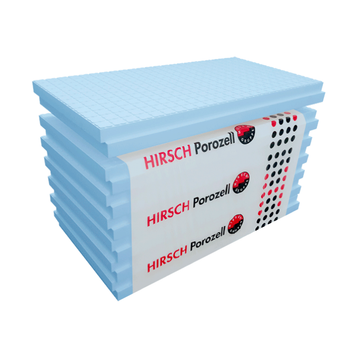 Пенопласт HIRSCH для утепления фундамента EPS 150 L, плиты пенополистирольные, 100 мм, Арт:000056249_1