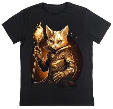 Футболка Cat of Midas XL чорна
