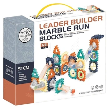 Конструктор Лабиринт Marble Run Blocks 66 деталей Dige (8900) (232179)