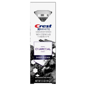 Зубна паста Crest 3D Whitening Therapy Charcoal Deep Clean 99гр (030772053713)