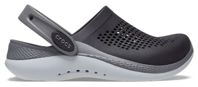 Кроксы Crocs LiteRide 360 Clog Black Slate Grey C9-26-16.5 см 207021