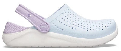 Крокси Crocs Kids LiteRide Clog Mineral Blue White C10-27-17.5 см 205964