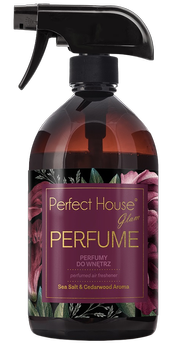 Perfumy do wnętrz Perfect House Glam Perfume sea salt and cedarwood 500 ml (5902305007041)